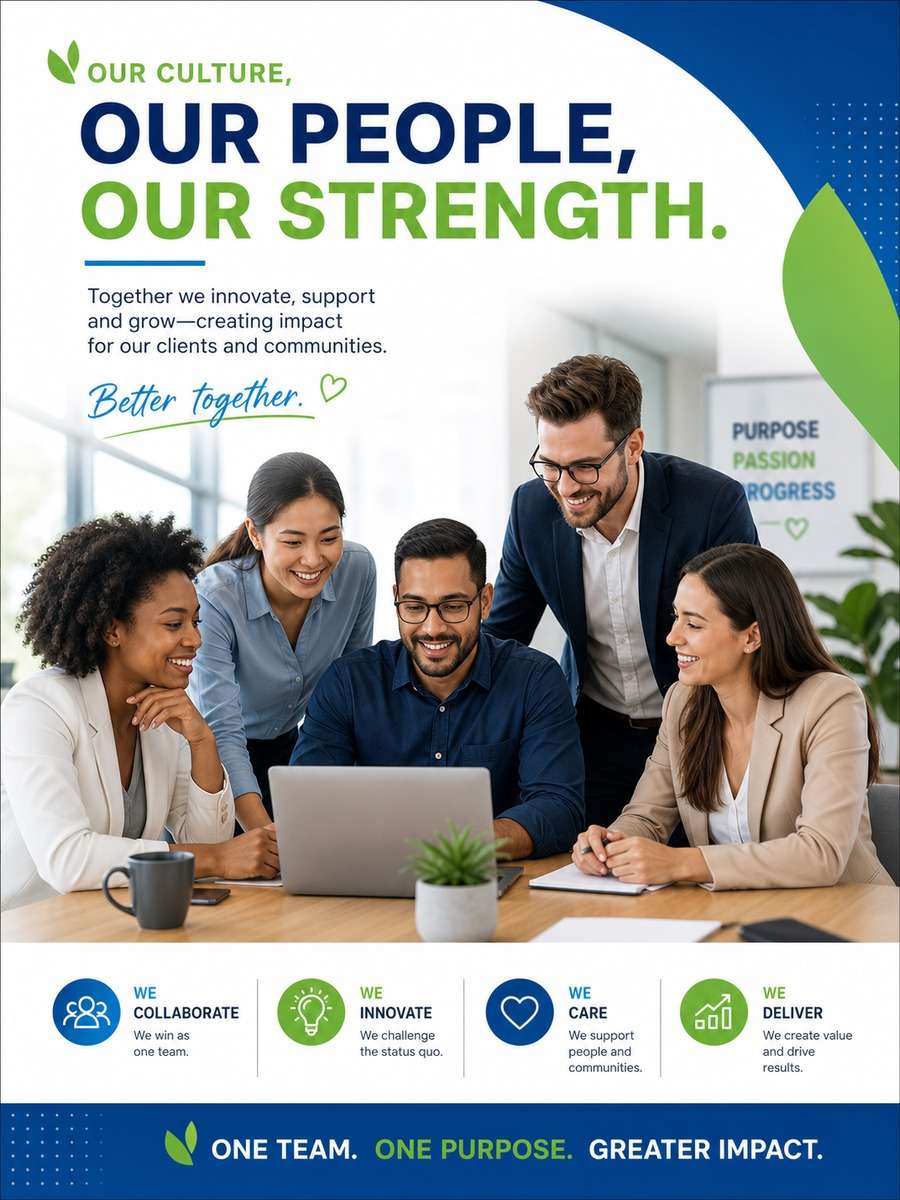 Company Culture Poster photo