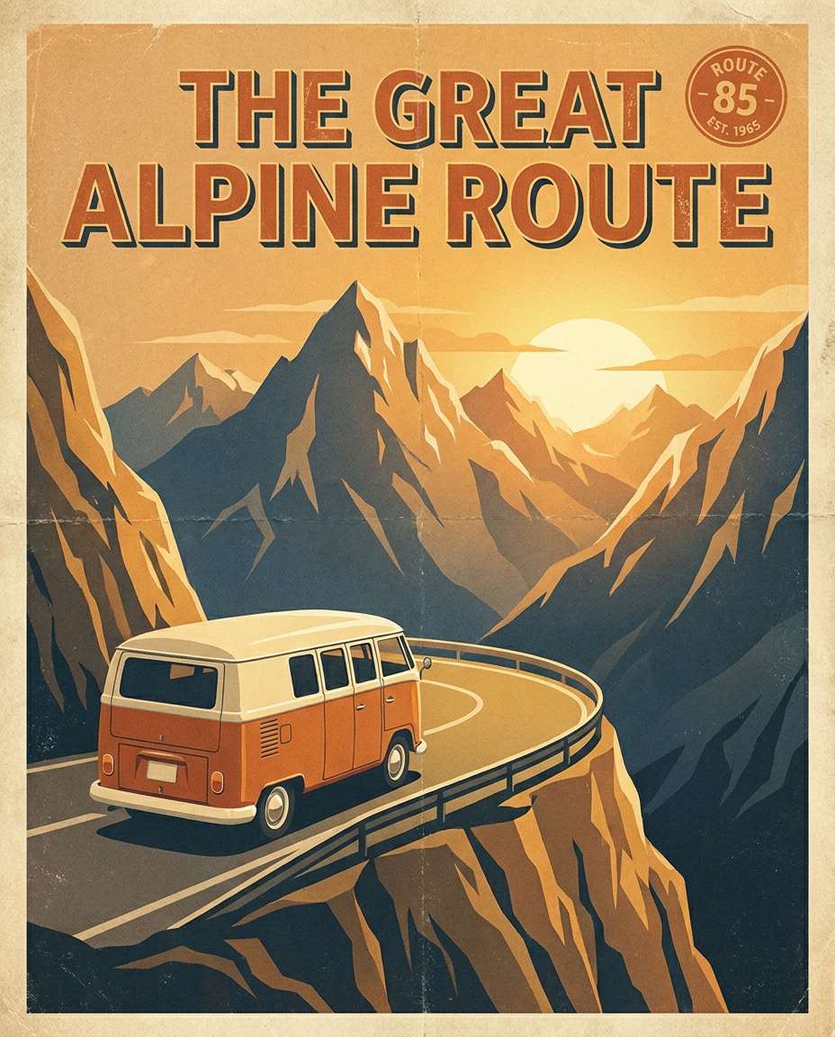 vanlife road photo