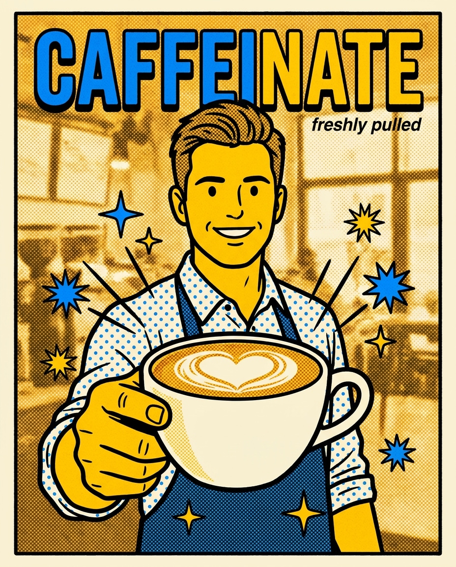 coffee shop star photo