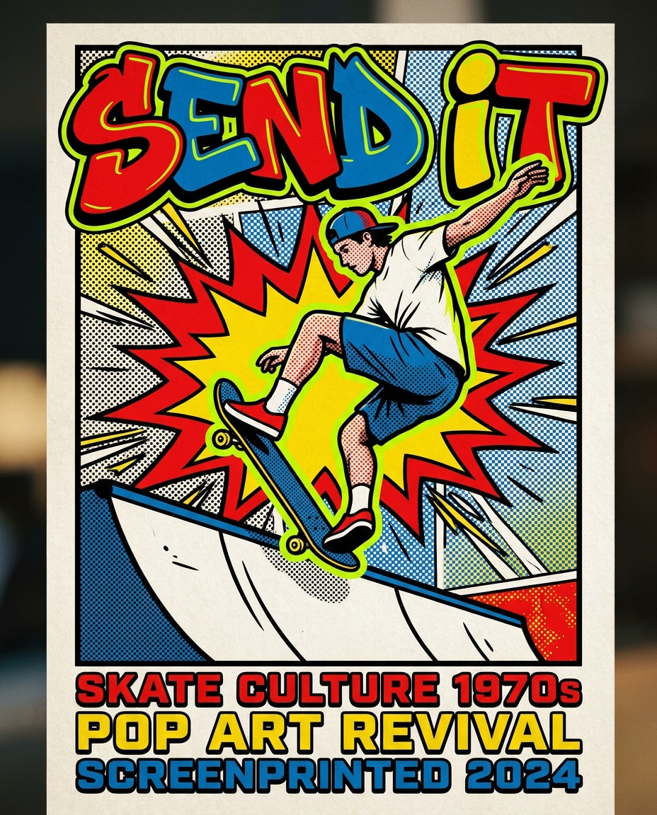 skater kickflip freeze photo