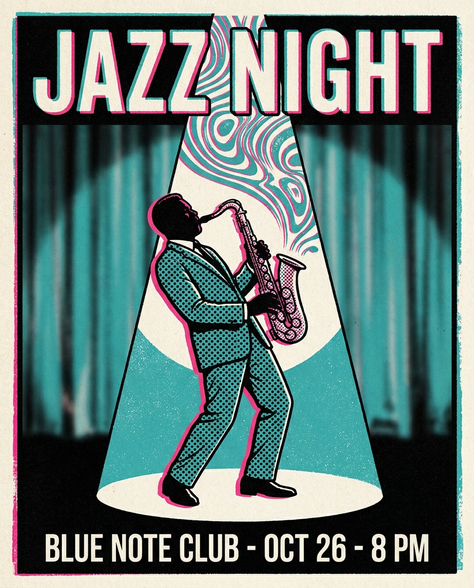 jazz club spotlight photo