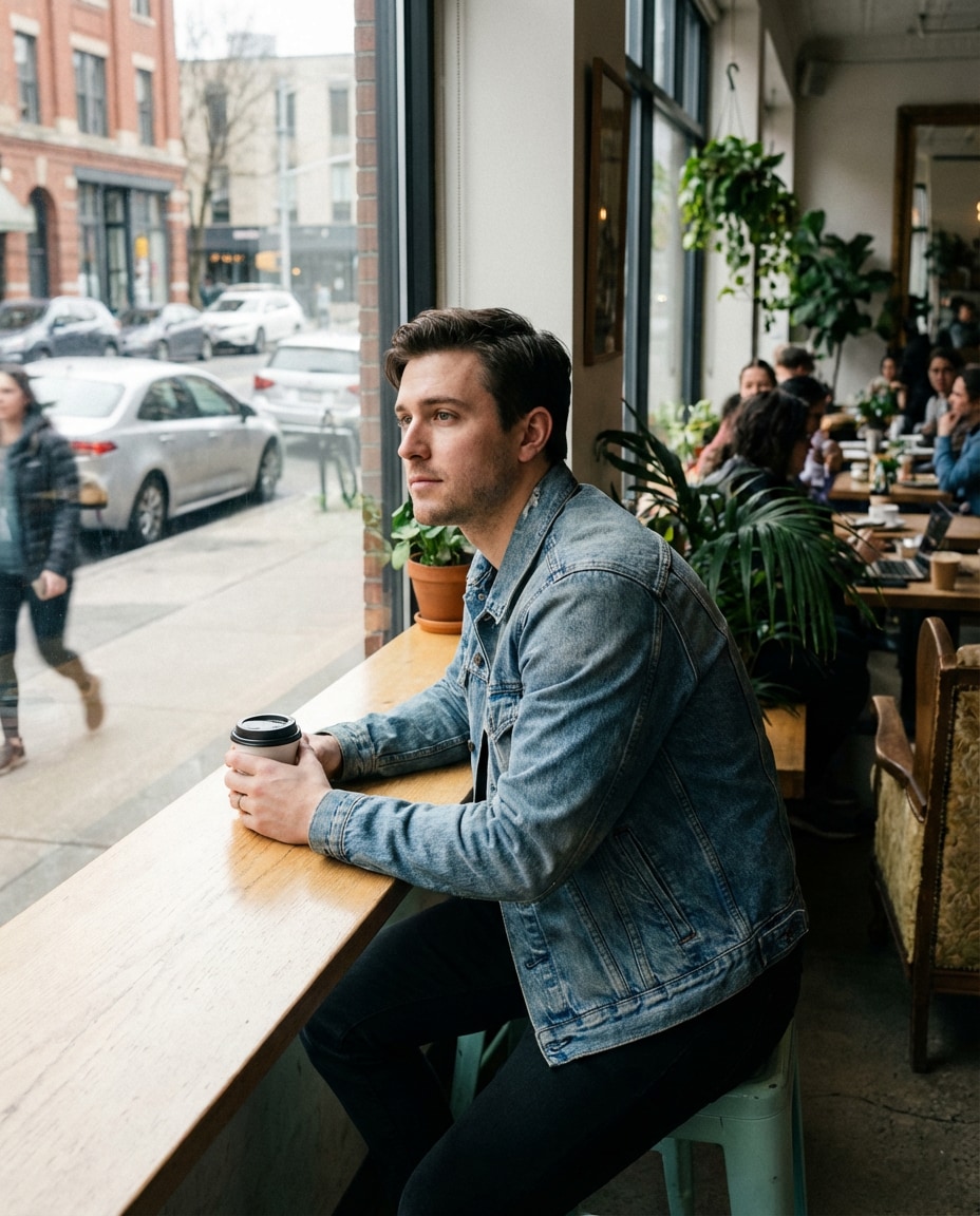 street window seat photo