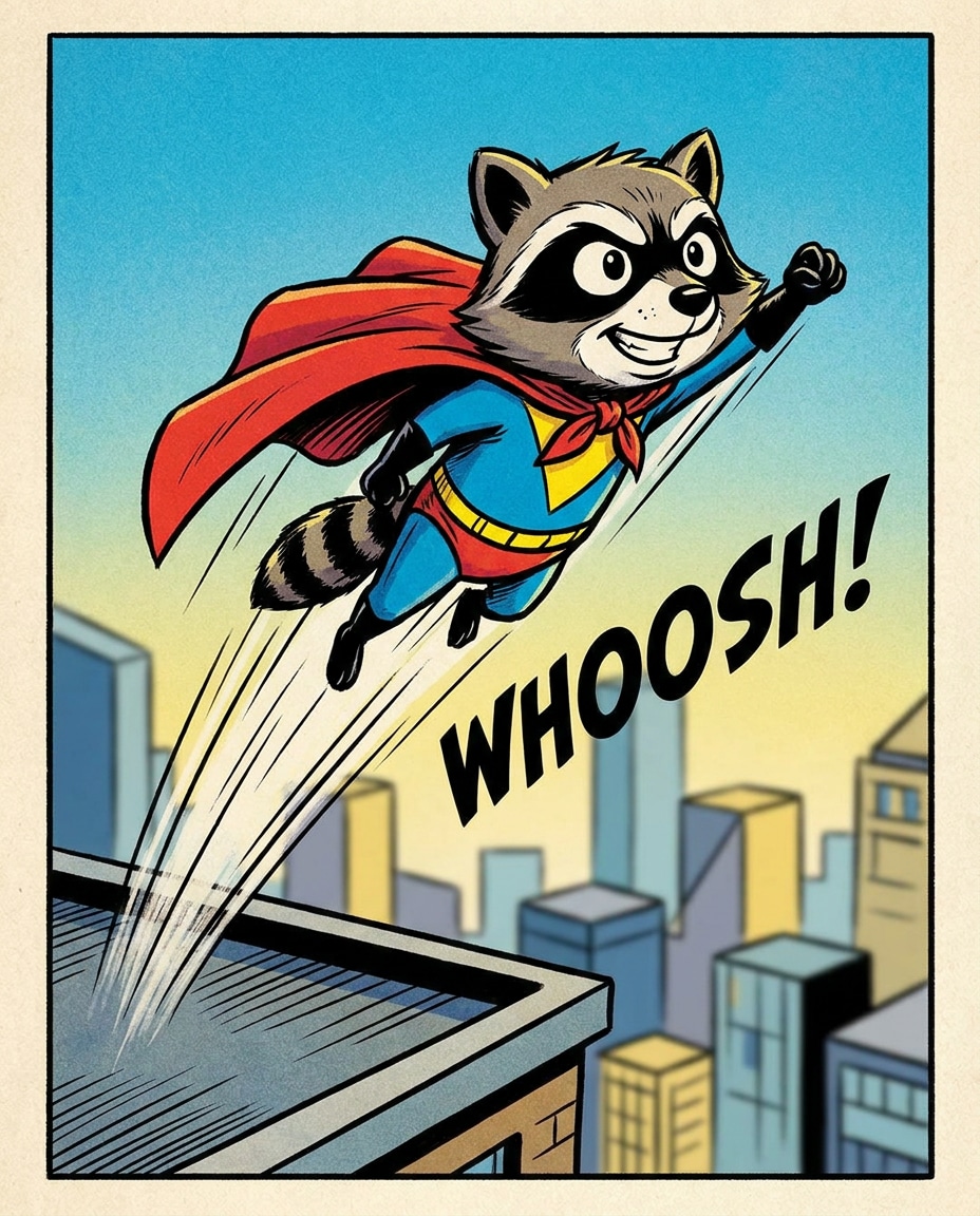 superhero cape leap photo
