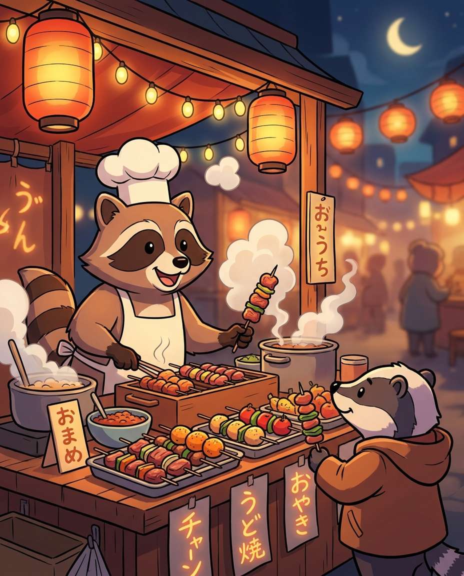 street food vendor photo