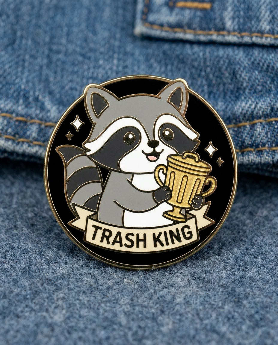 enamel pin look photo