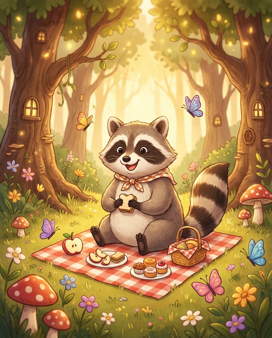 kids book picnic photo