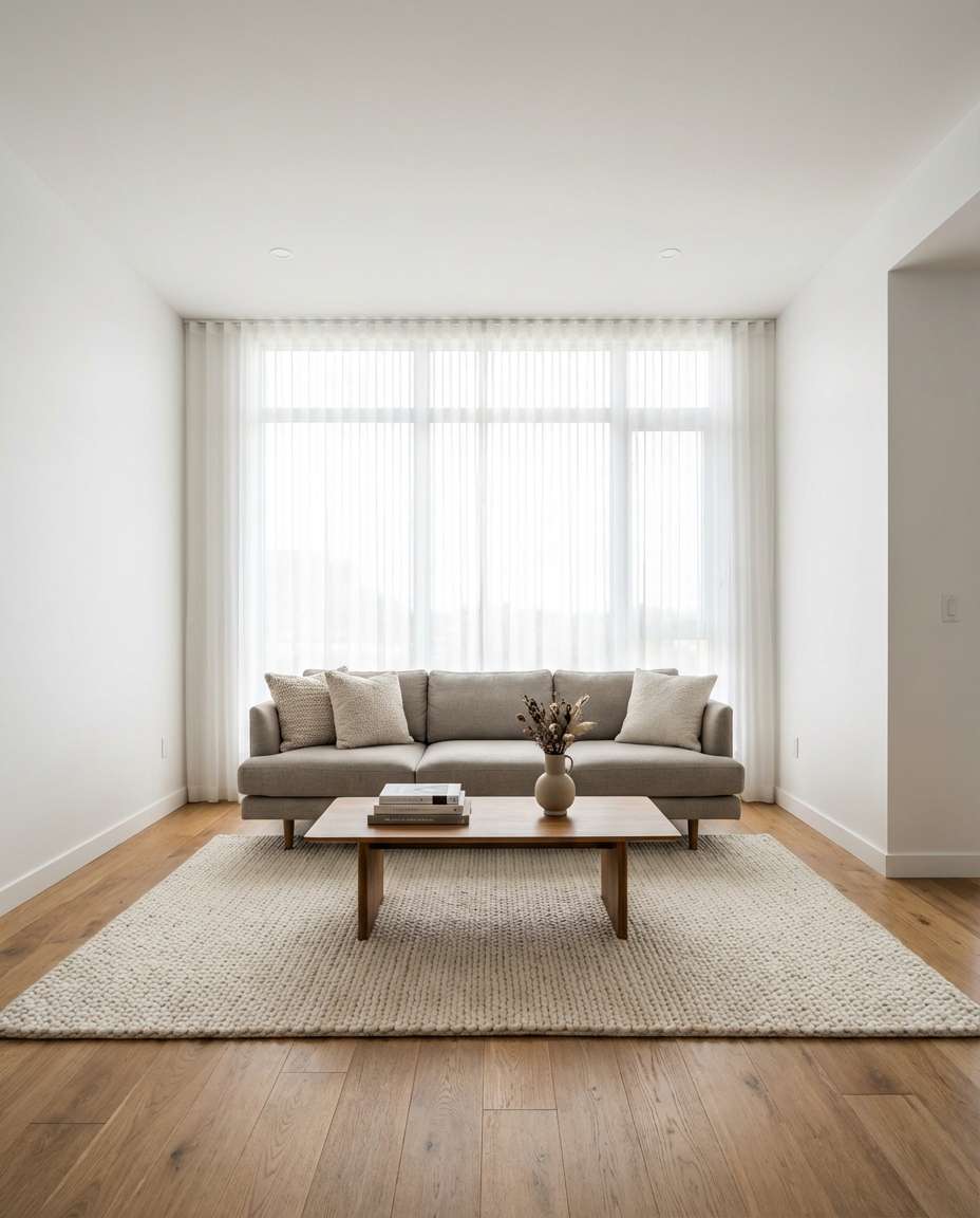 bright living room photo