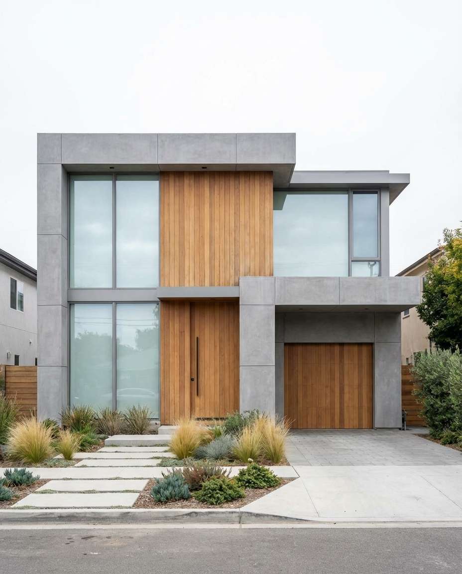 minimalist modern exterior photo