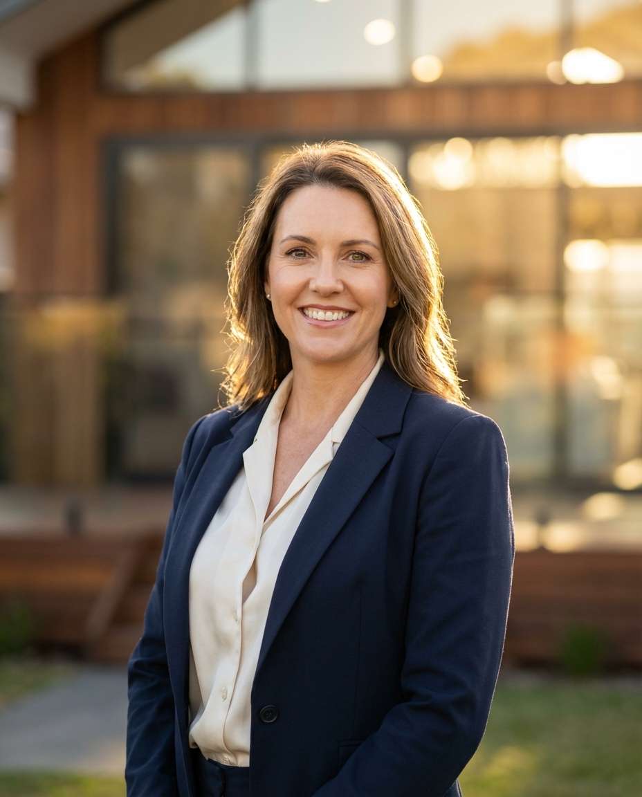 agent portrait at listing photo