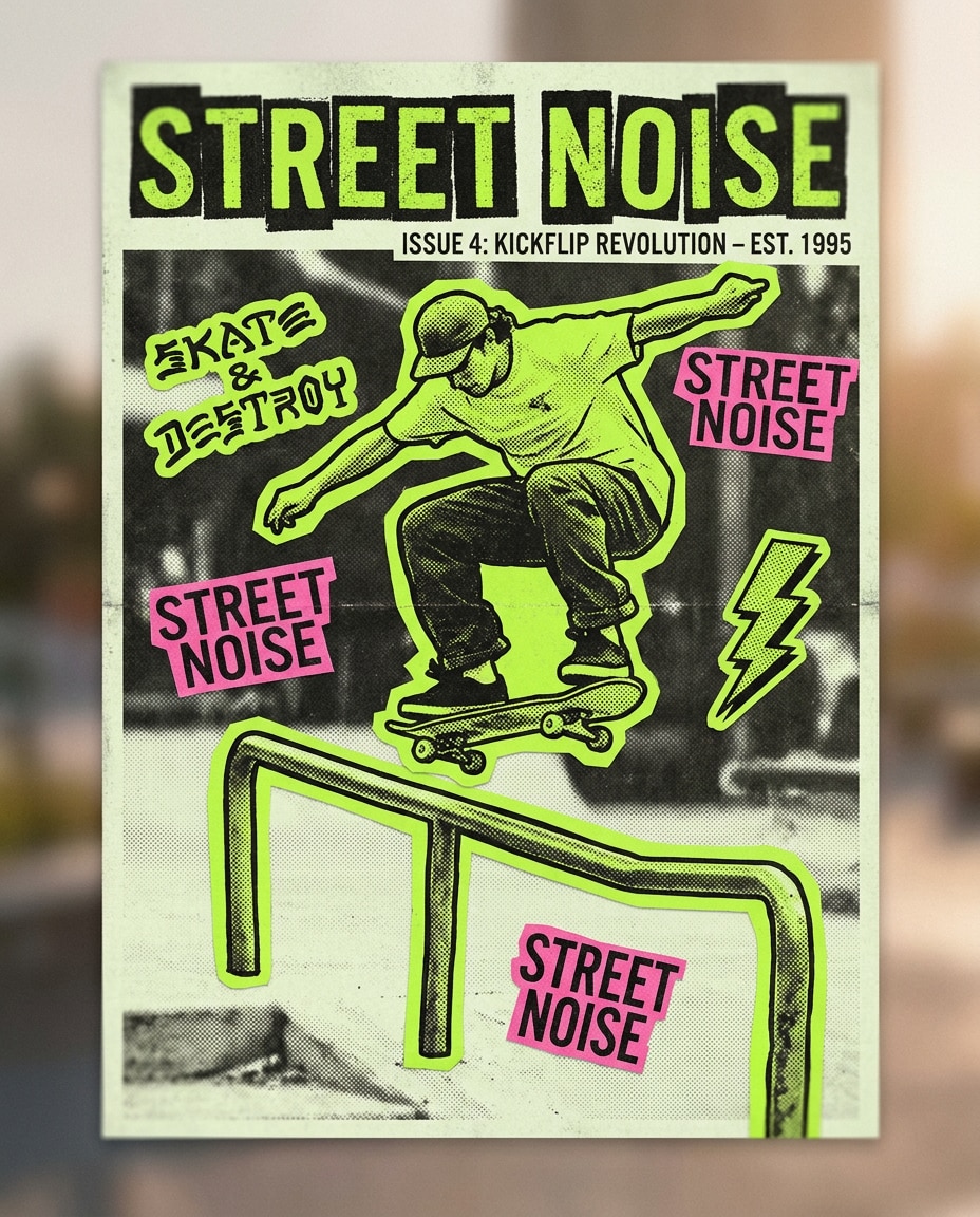 skate zine cover photo