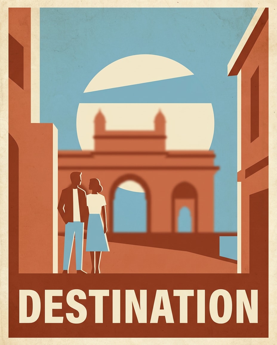 minimal travel landmark photo