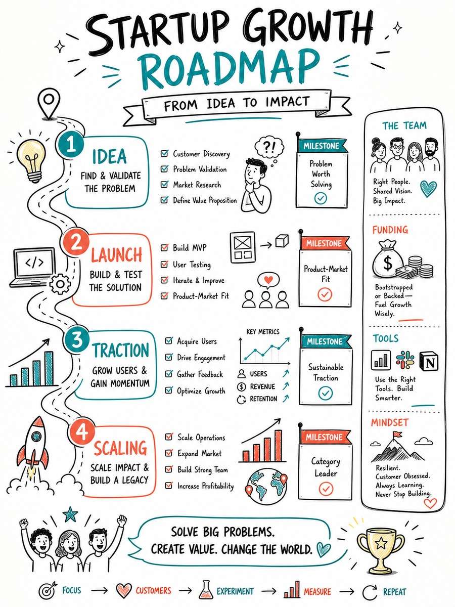 Startup Growth Roadmap photo