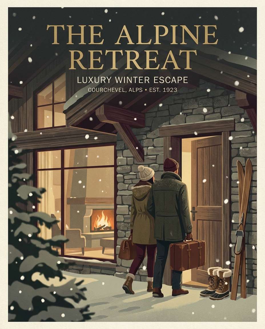 luxury chalet weekend photo
