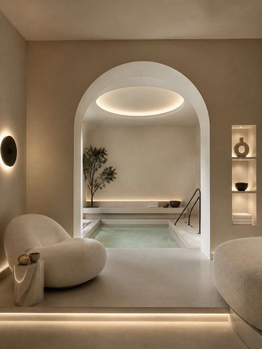 Monochrome Contemporary Spa photo