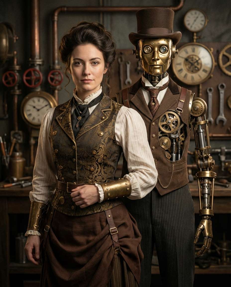 automaton companion portrait photo