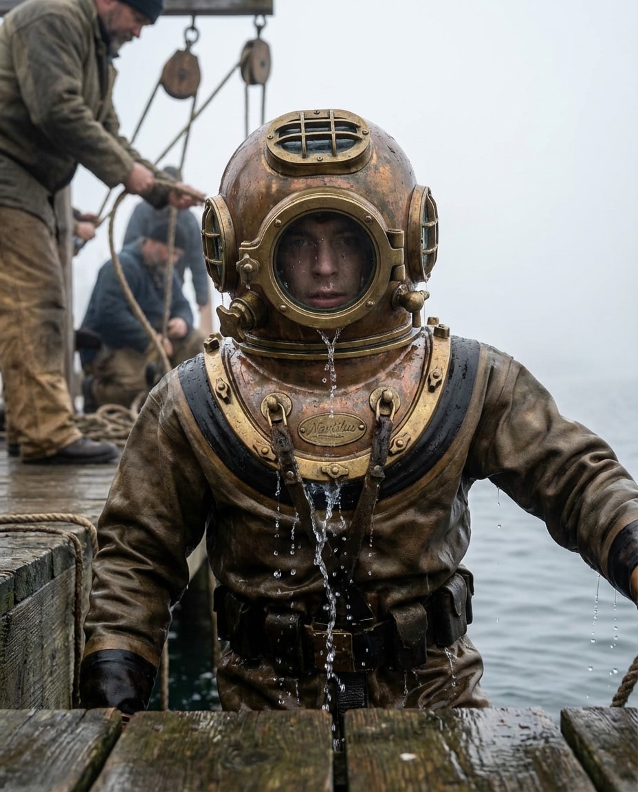 underwater diver suit photo