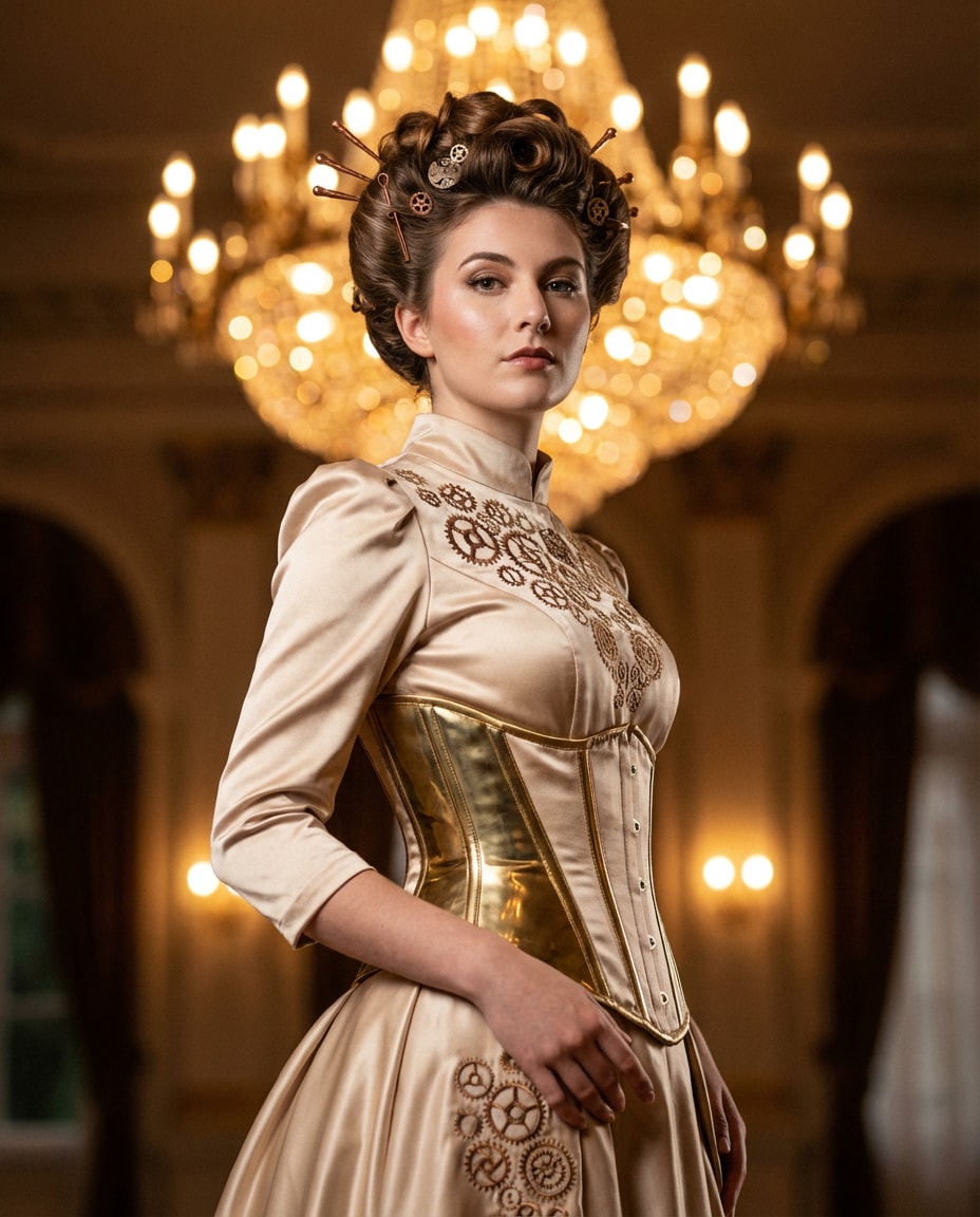 clockwork ballroom glam photo