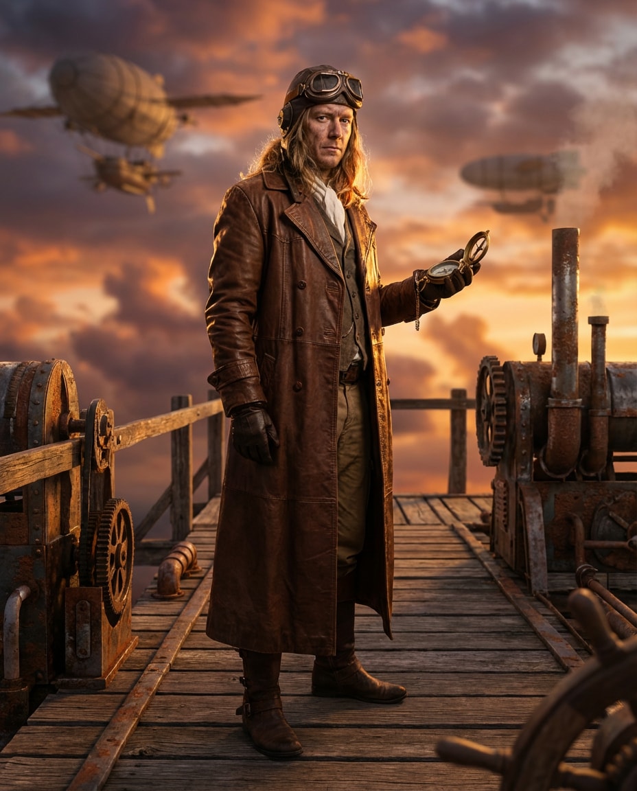 sky dock sunset photo