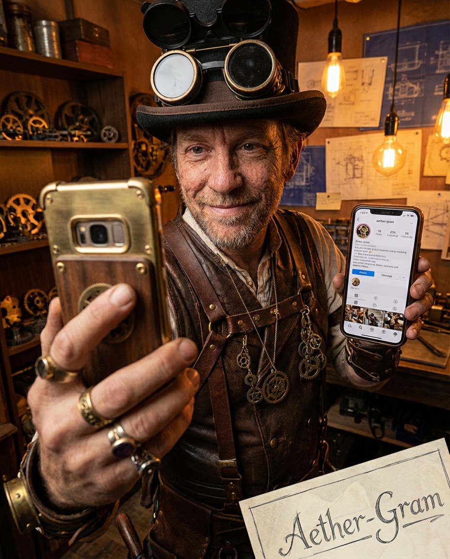 workshop selfie angle photo