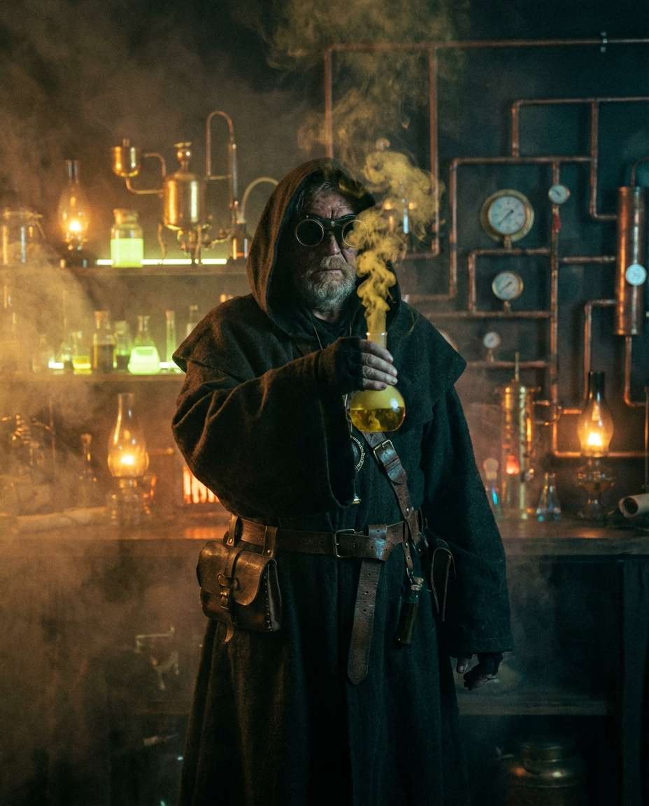 steam mage alchemist photo