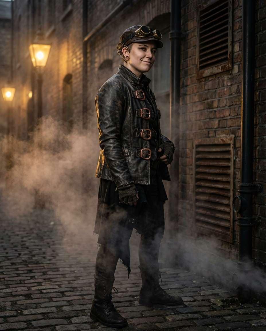 goggled street rebel photo