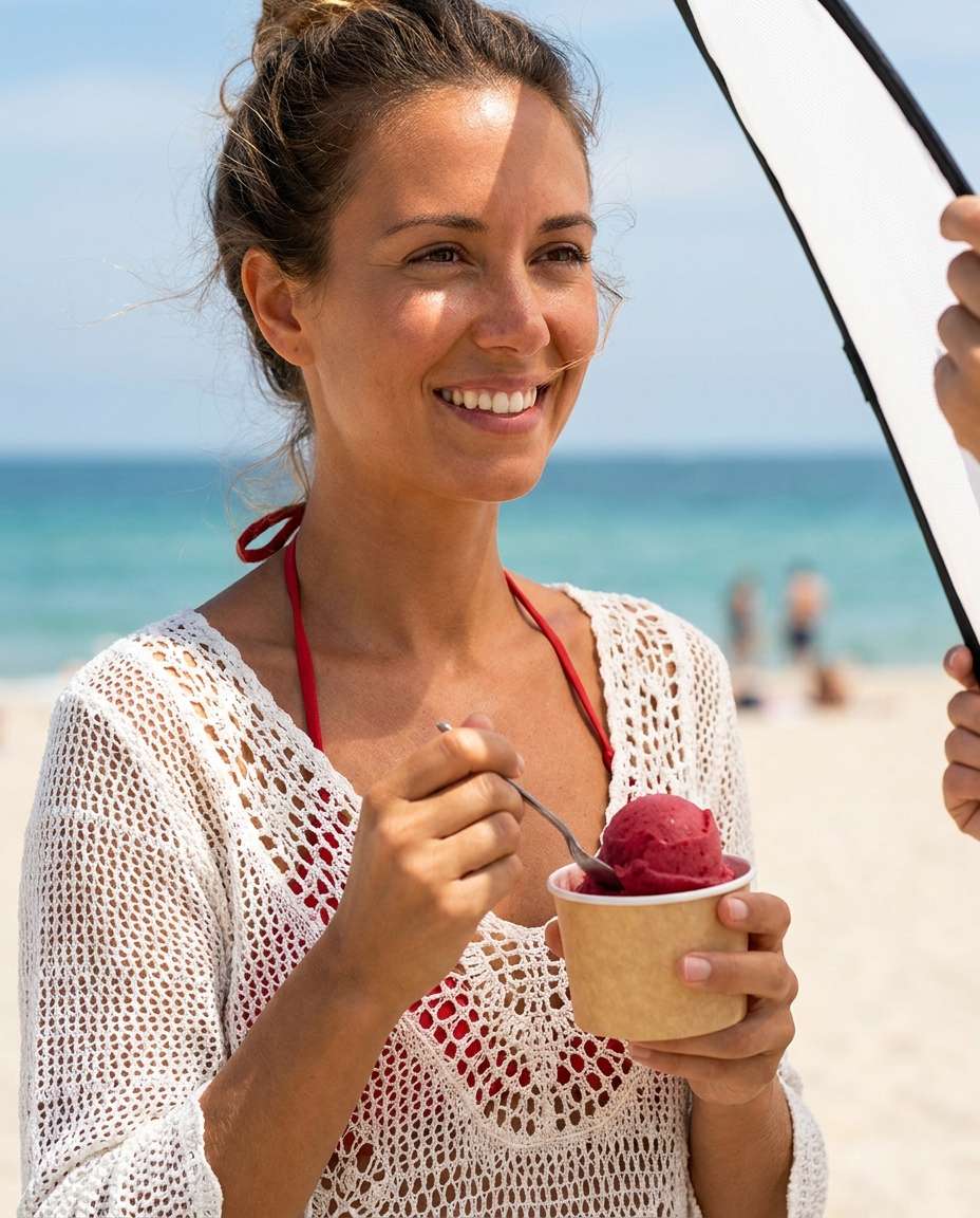 beach sorbet photo