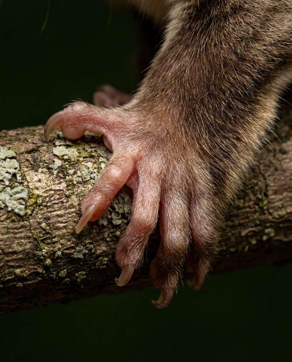 ultra macro paw photo