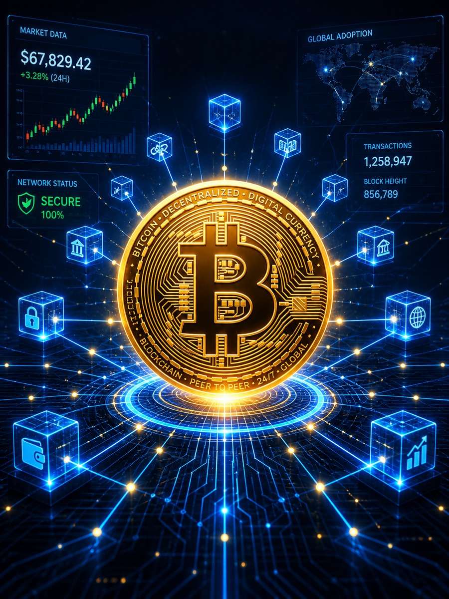 Crypto and Blockchain Theme photo