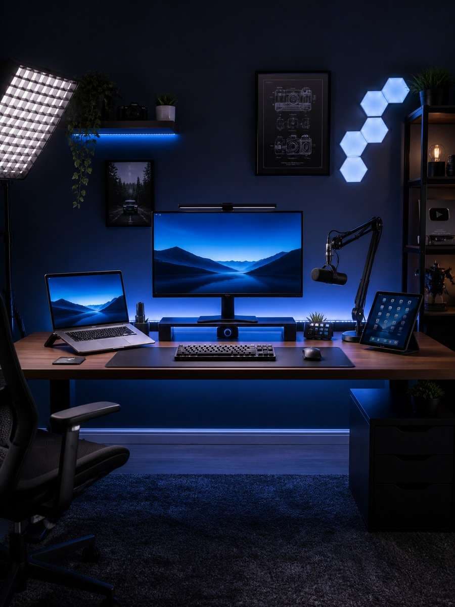 Creator Desk Setup Thumbnail photo