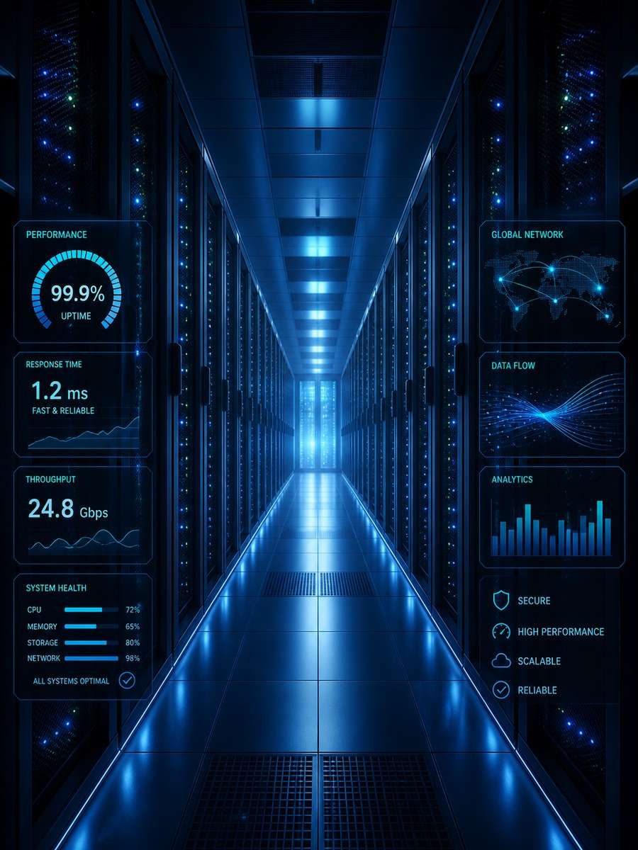 Server Room Performance Theme photo