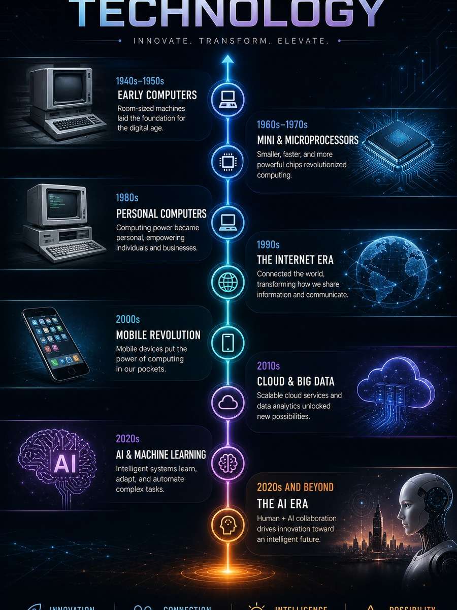 Technology Evolution Timeline photo