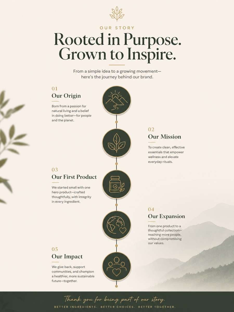 Brand Story Timeline photo