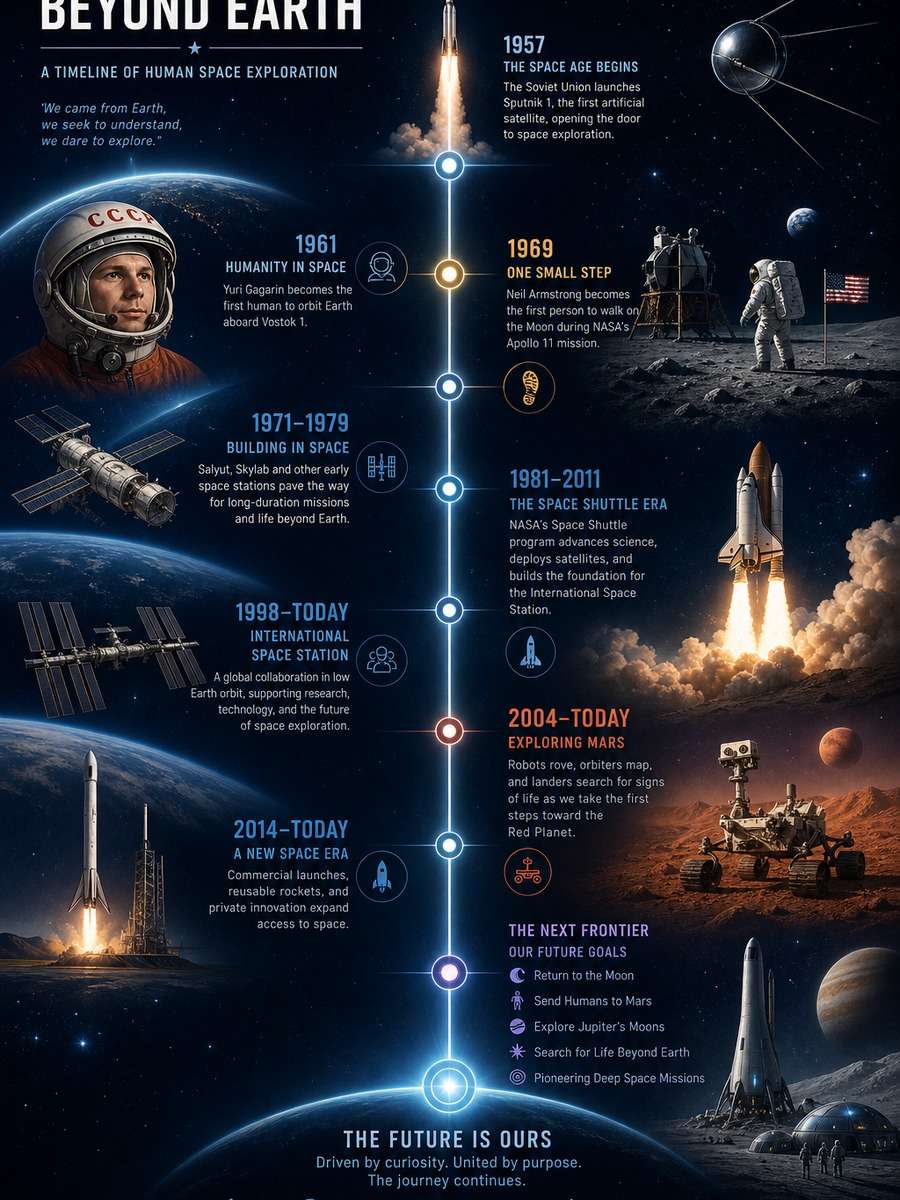 Space Exploration Timeline photo
