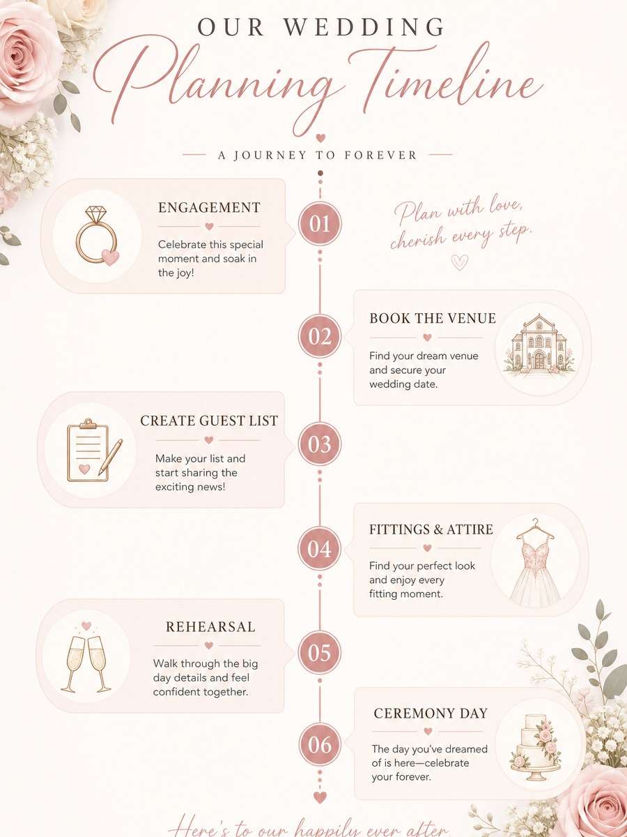 Wedding Planning Timeline photo