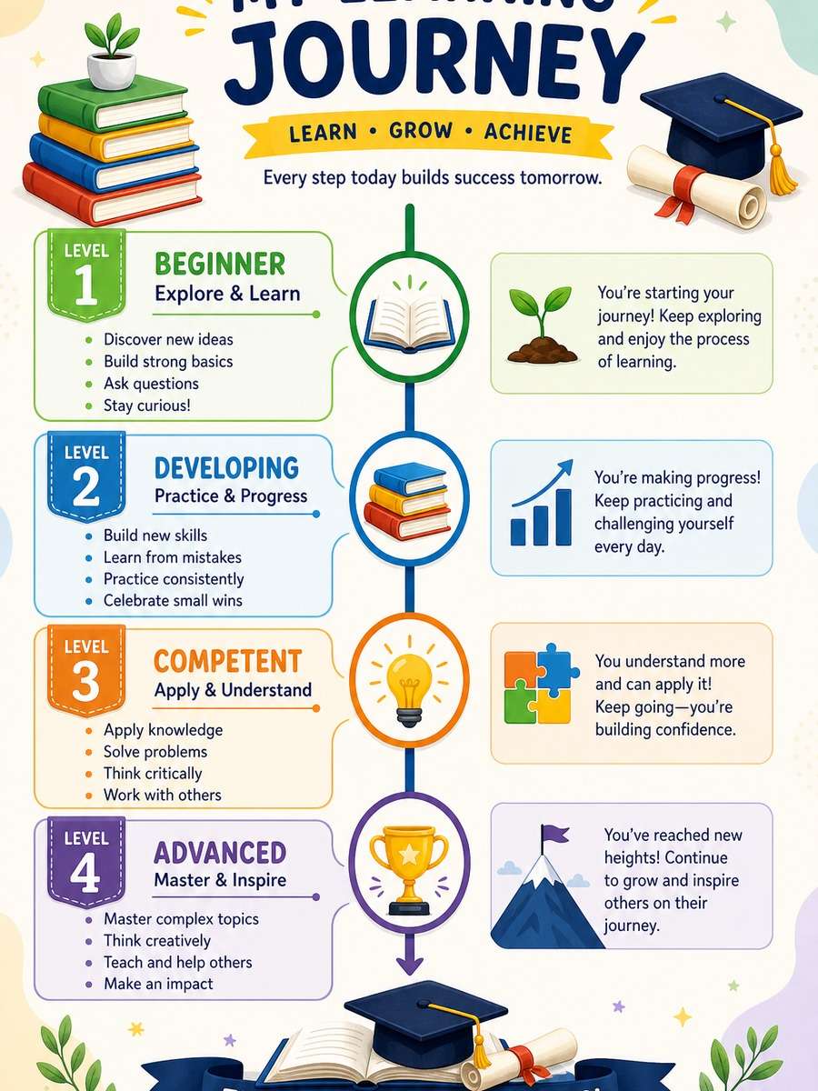 Student Learning Progress Timeline photo