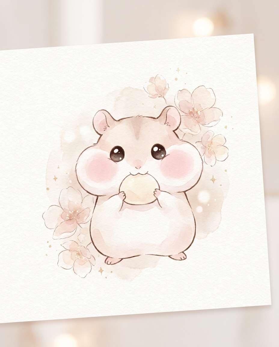 hamster mochi cheeks photo