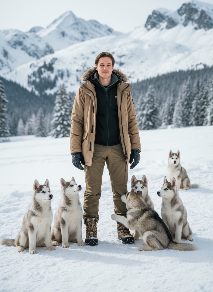 Labrador Licking Face – AI prompt sample