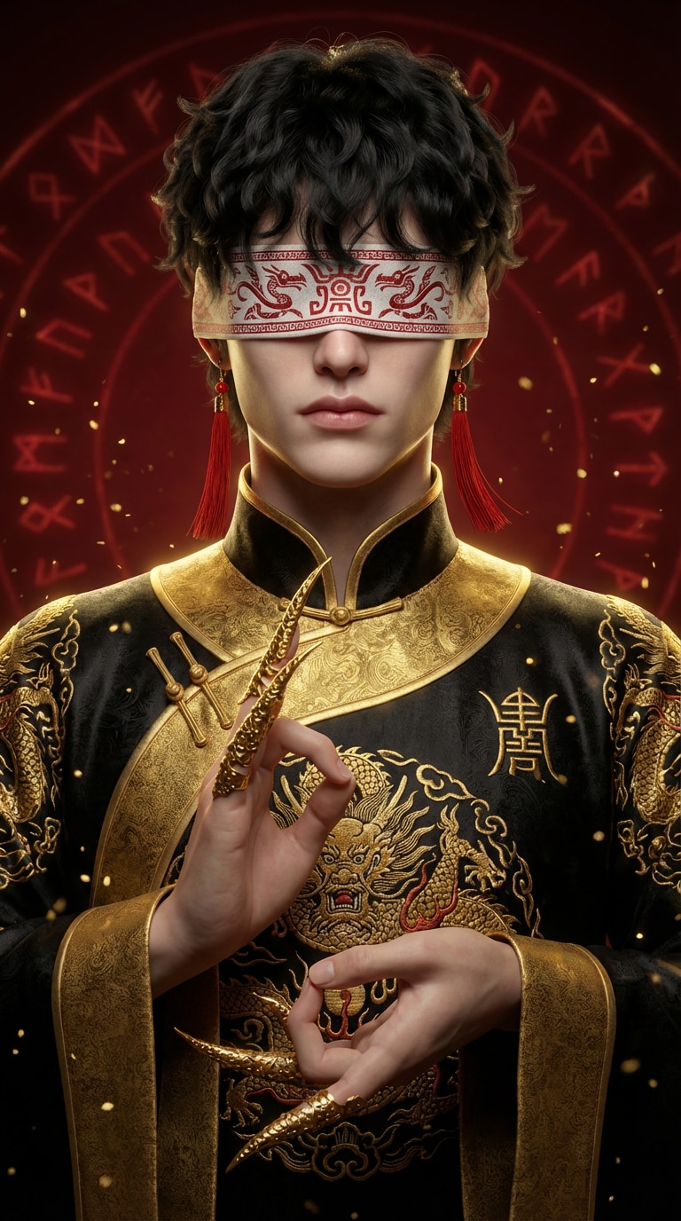 ai qin shi huang eye mask