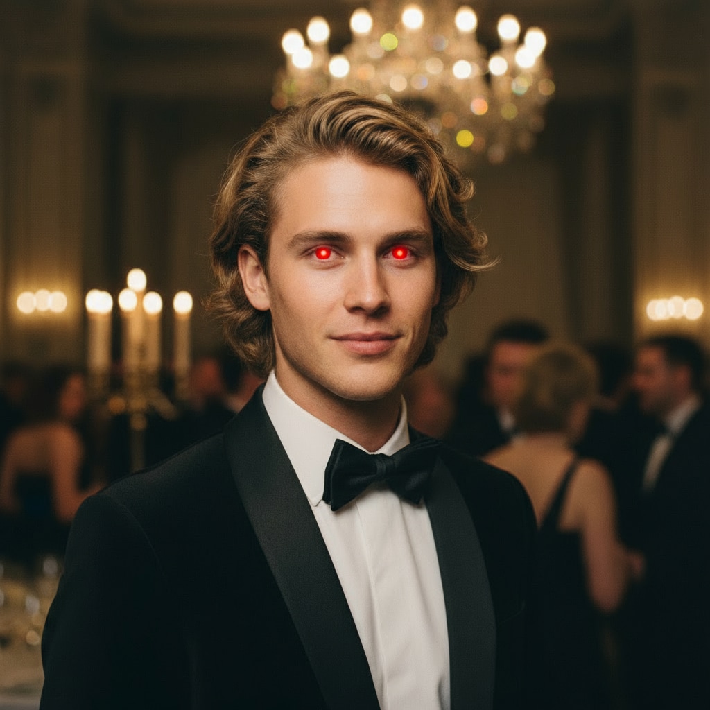 AI Red Eye Correction