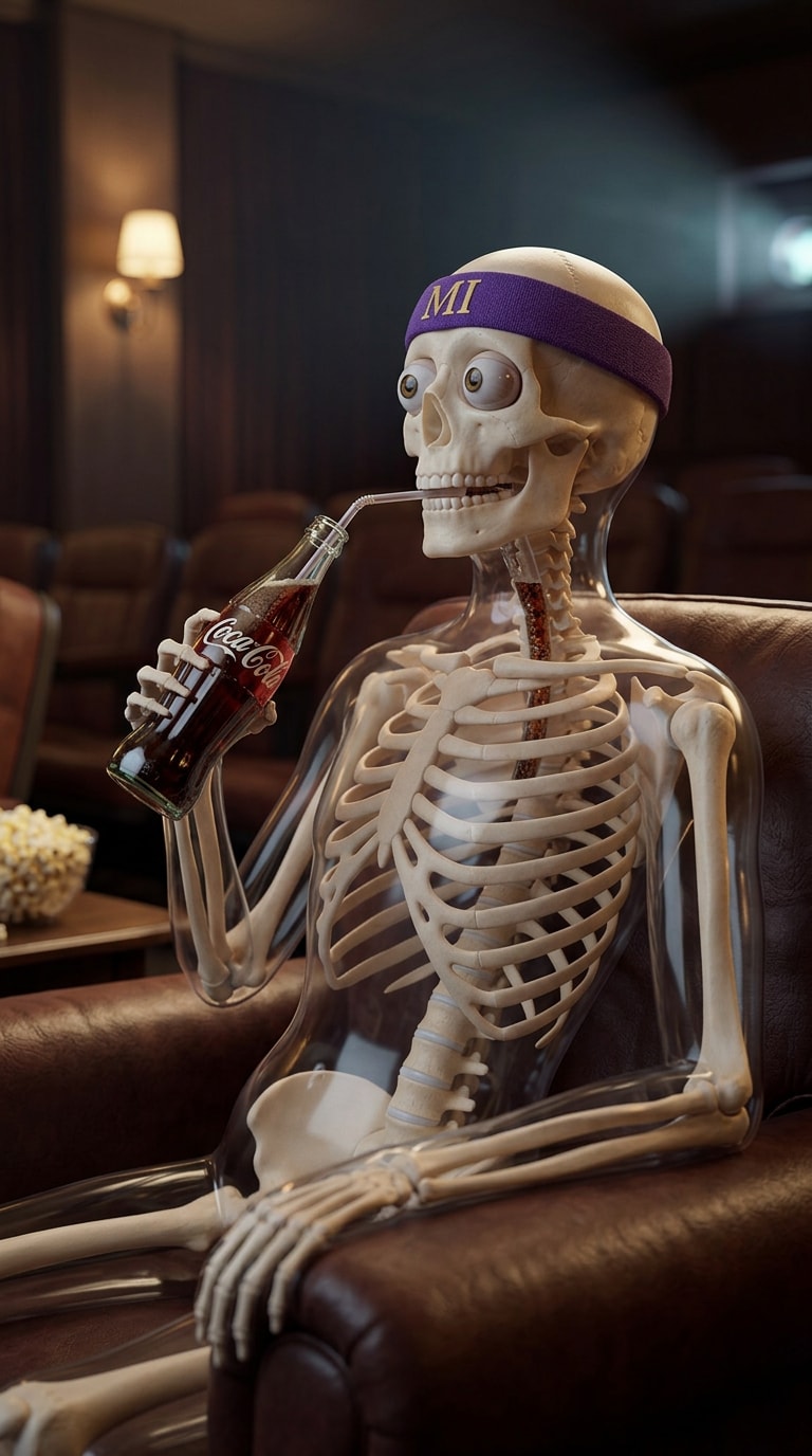 Story-driven skeleton image