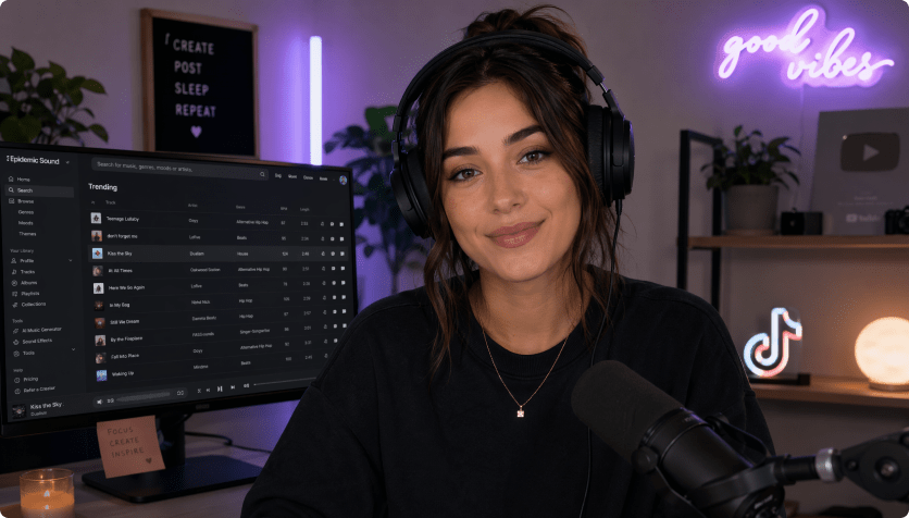 Text to music AI for TikTok and Reels creators