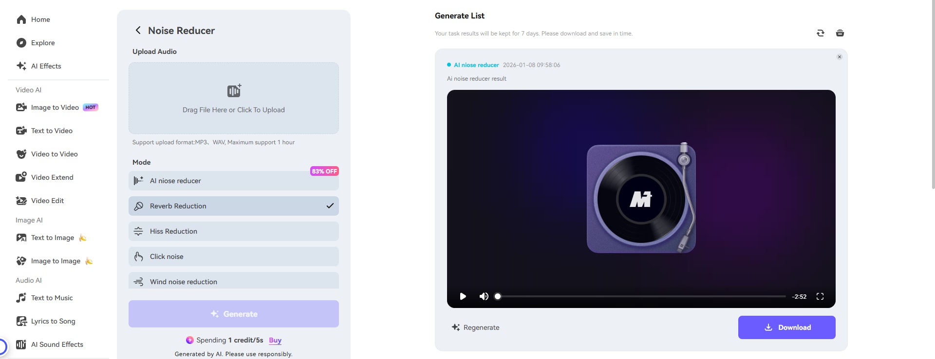 remove reverb online now