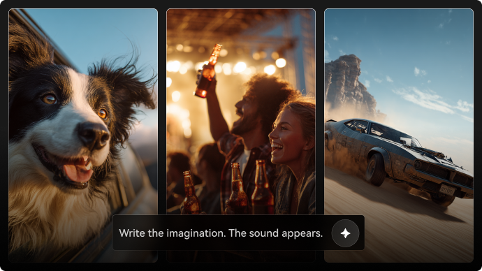 Text-to-sound effect generation preview
