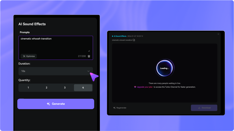 Step 2: Set Duration & Variations
