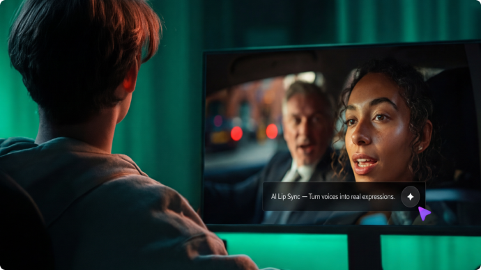 Online AI lip sync workflow