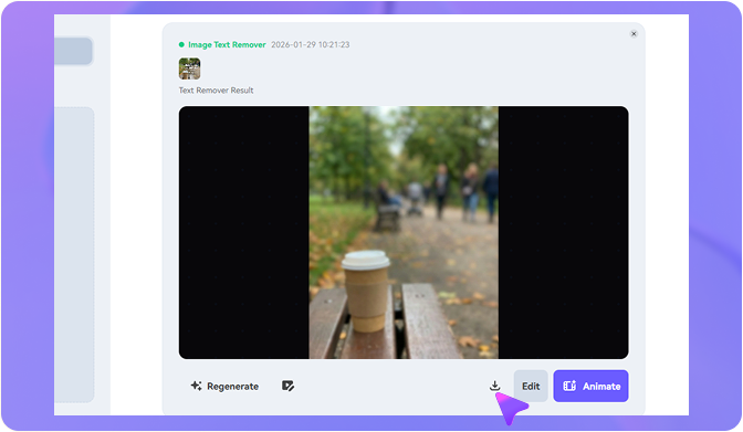 download photo without text