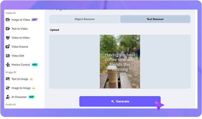 remove the snapchat captions