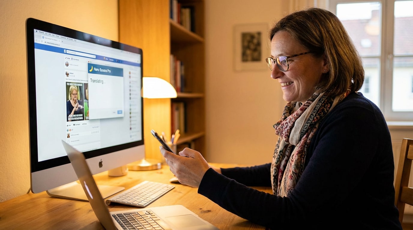 ai translate photo for social media