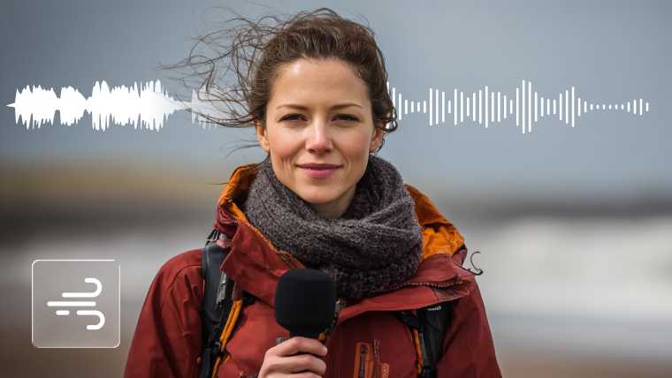 ai wind noise remover