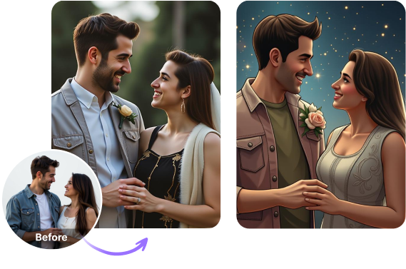 ai wedding picture generator